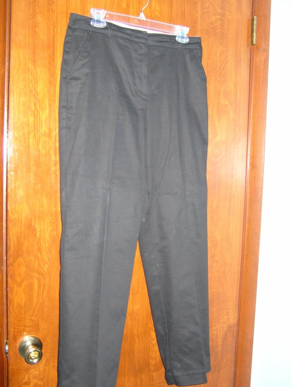 Studio Works Women's Black Dress Pants Slacks Work Career Sz 10 30" Long New C1